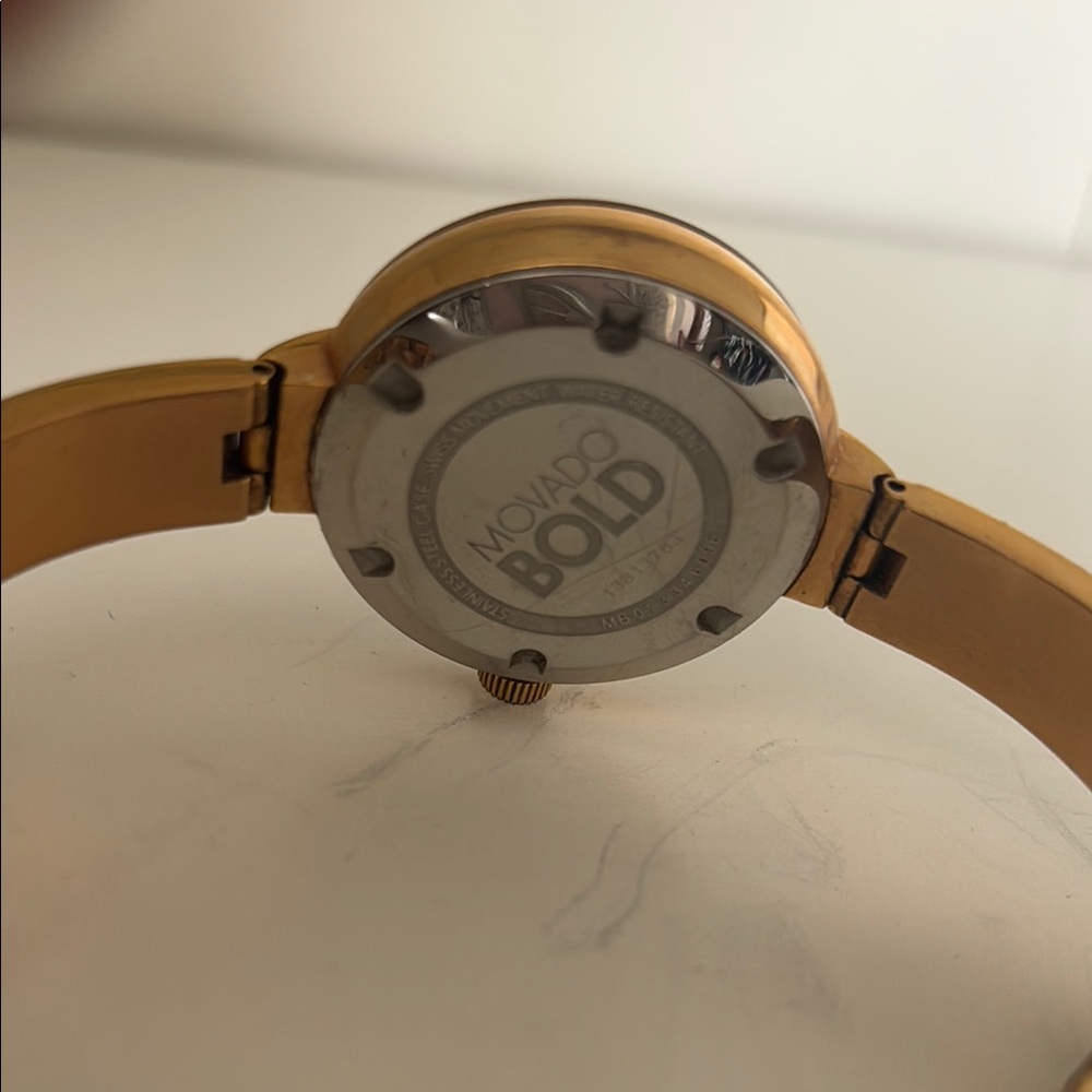Rose Gold Movado Watch - Picture 6 of 9